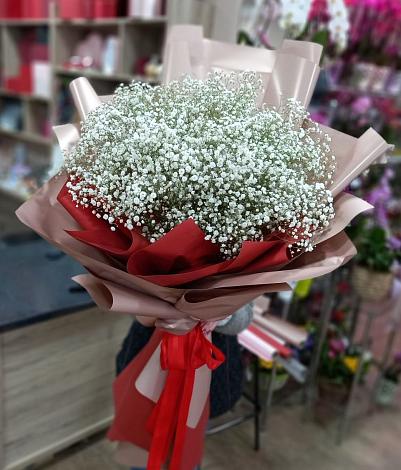 Букет цветов из: Гипсофила в Кормиловке