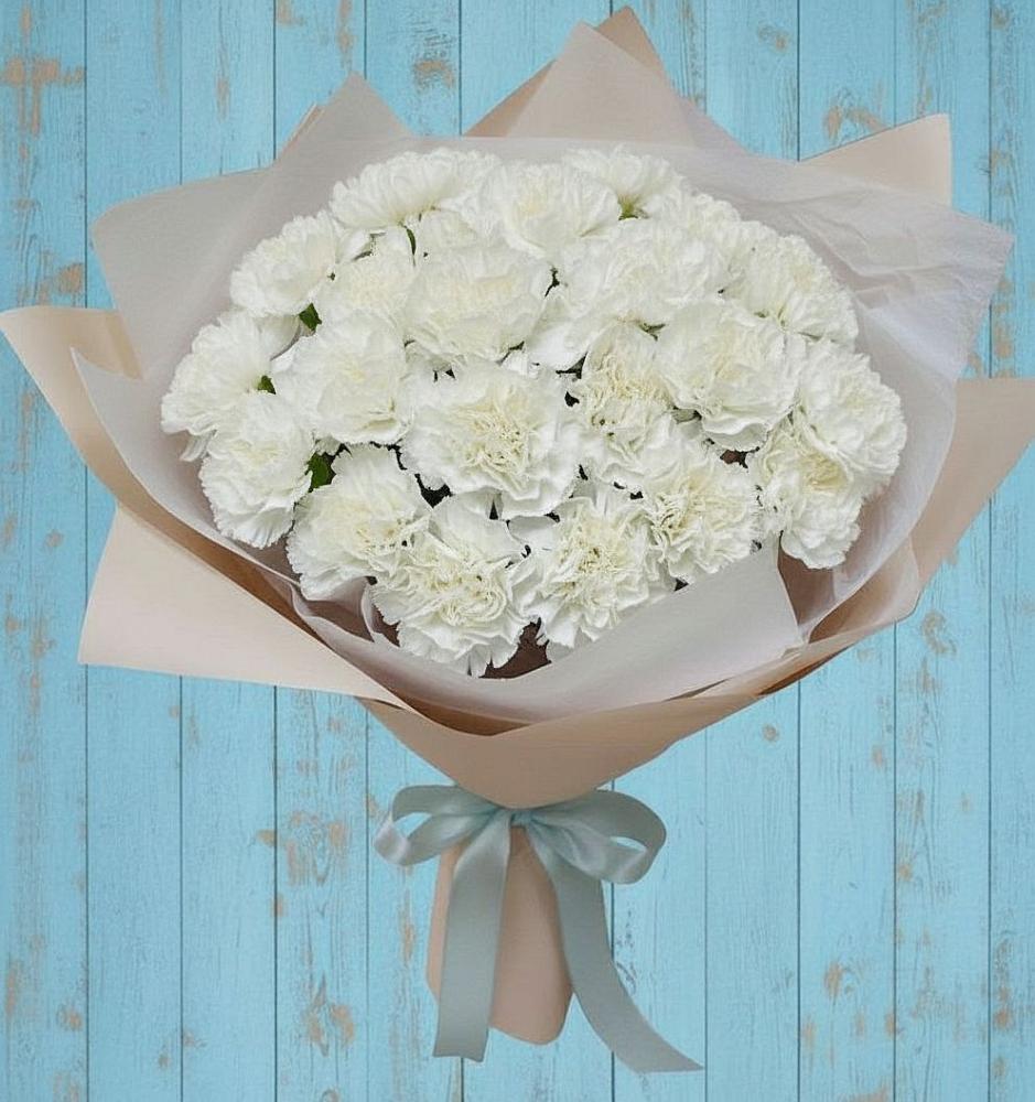 Букет цветов из: Гвоздики в Кормиловке