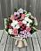 Букет цветов из: Альстромерии, Гвоздики, Розы и Хризантемы в Кормиловке
