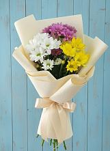 Букет цветов из:  Хризантемы в Кормиловке
