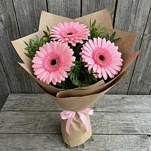 Букет цветов из:  Герберы в Кормиловке