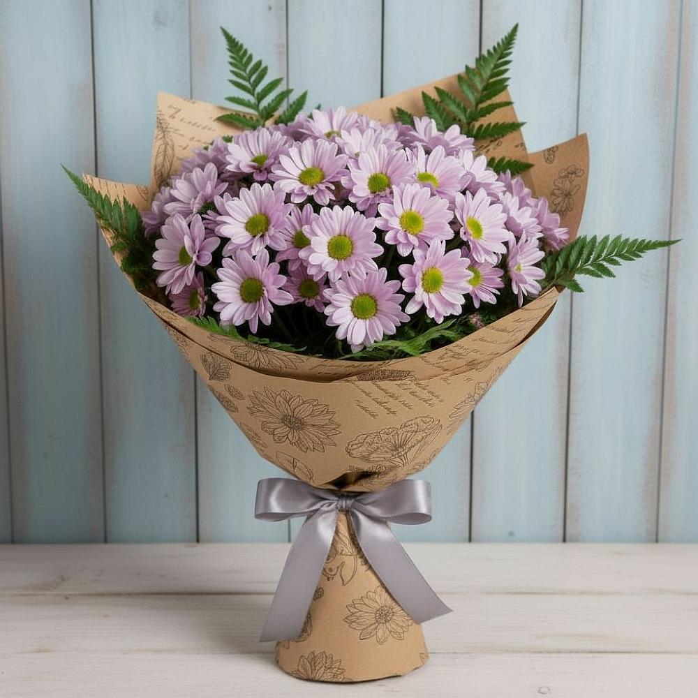 Букет цветов из: Хризантемы в Кормиловке