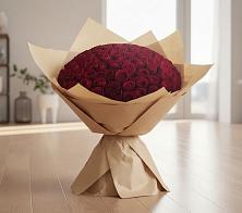 Букет 101 Красная роза в Кормиловке