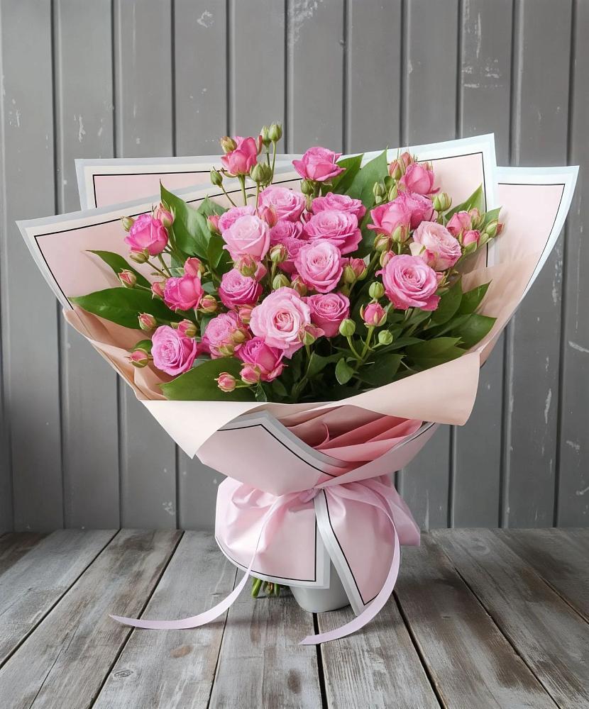 Букет Розовый кустик в Кормиловке