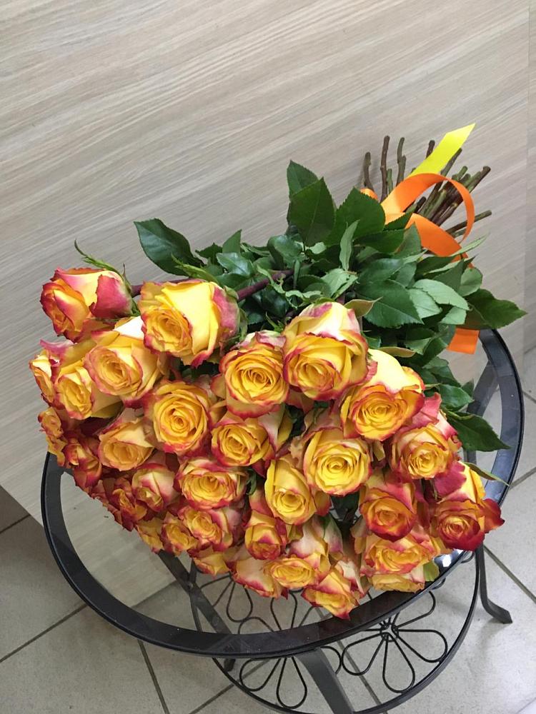 Букет Желтые розы в Кормиловке