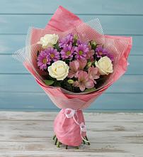 Букет цветов из:  Герберы в Кормиловке