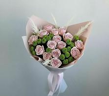 Букет цветов из:  Розы и Хризантемы в Кормиловке
