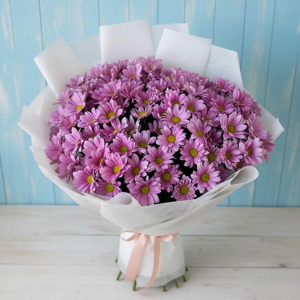Букет цветов из: Хризантемы в Кормиловке