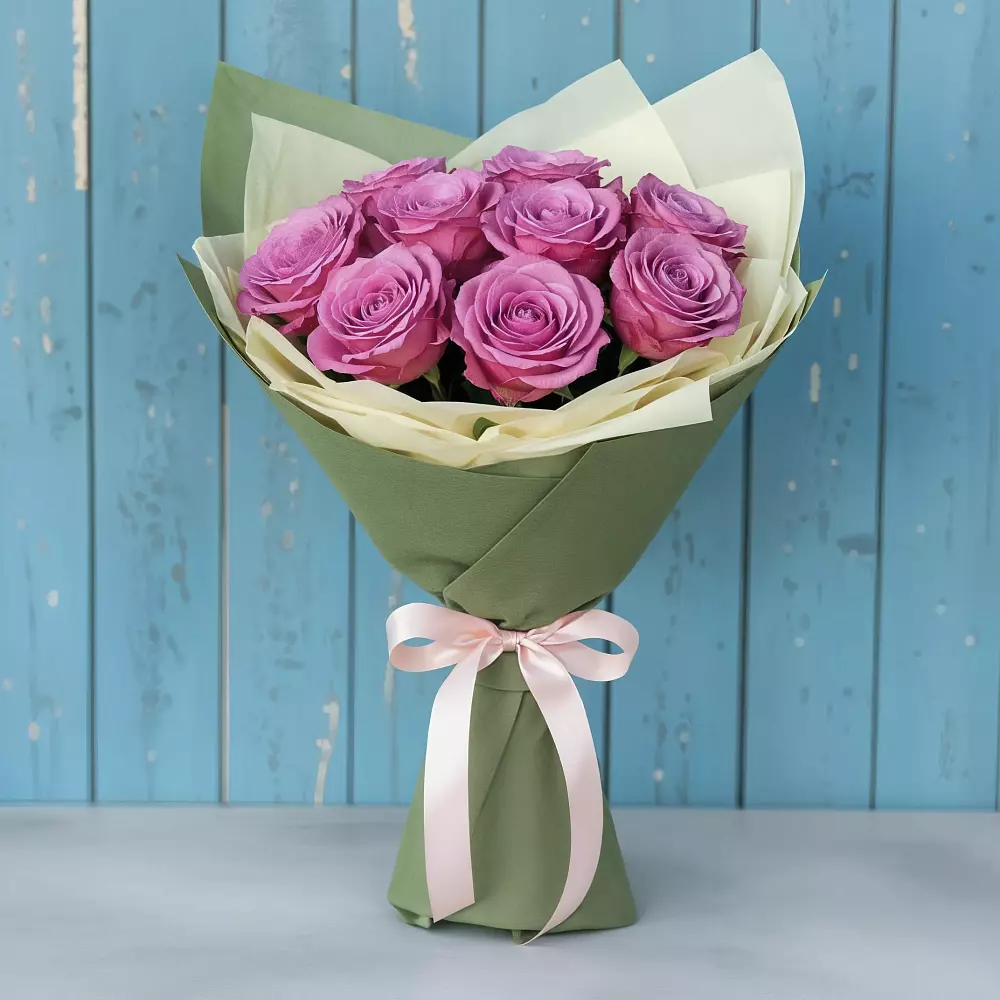 Букет Розы Фёрст Леди в Кормиловке