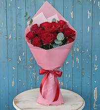 Букет цветов из:  Розы в Кормиловке