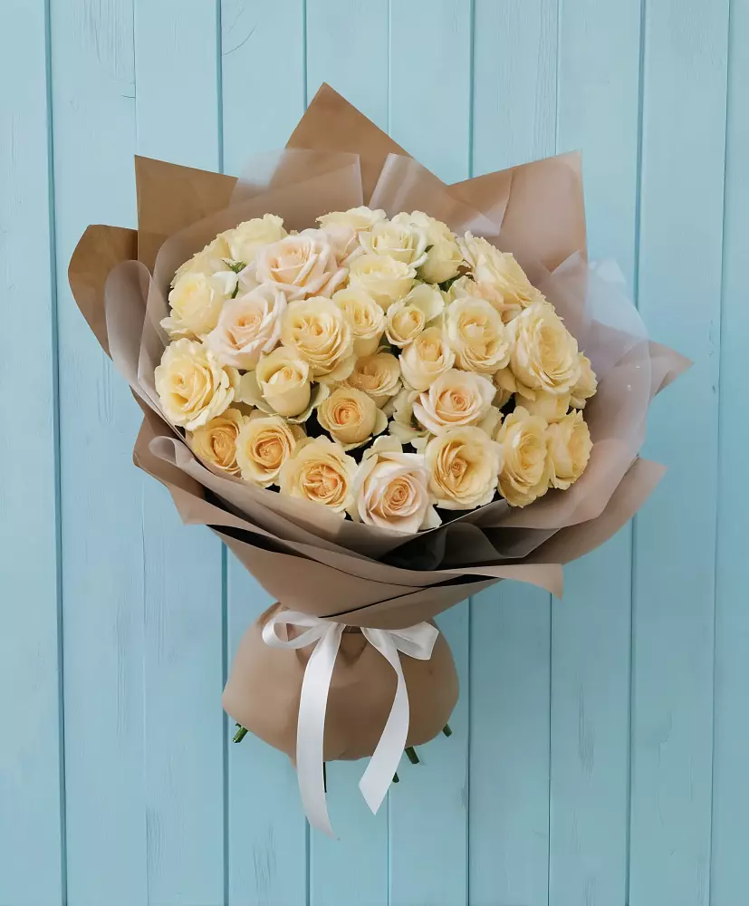 Букет Кремовое облако в Кормиловке